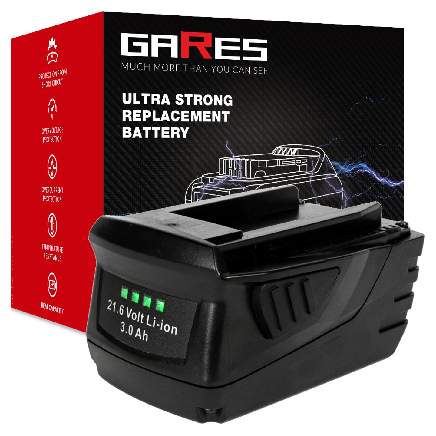 Baterie Akumulátor pro Hilti B22 Sfc 22-A VC 5-A22 Ag 125-A22 21,6V 3Ah