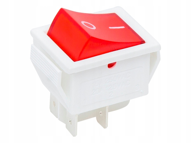 

Przełącznik MK621 podśw. 230V czerwony (4708#)