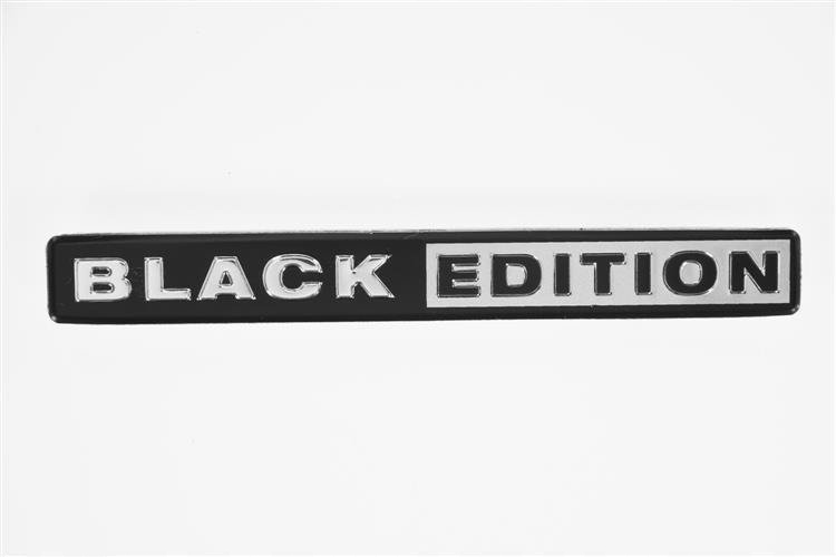 

Naklejka na blaszce aluminiowej 3D "Black