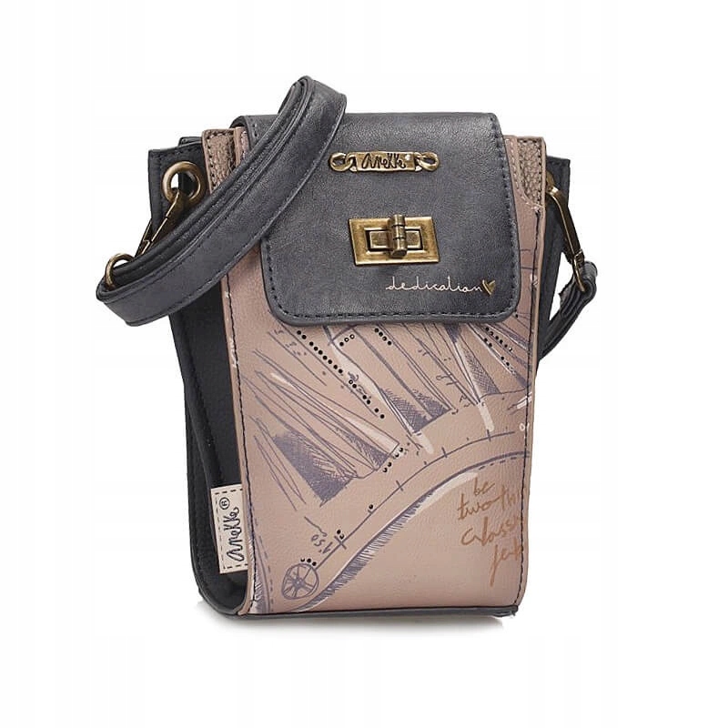 Módní mini kabelka přes rameno Anekke 41843-912 Bolso Handbag Mademoiselle