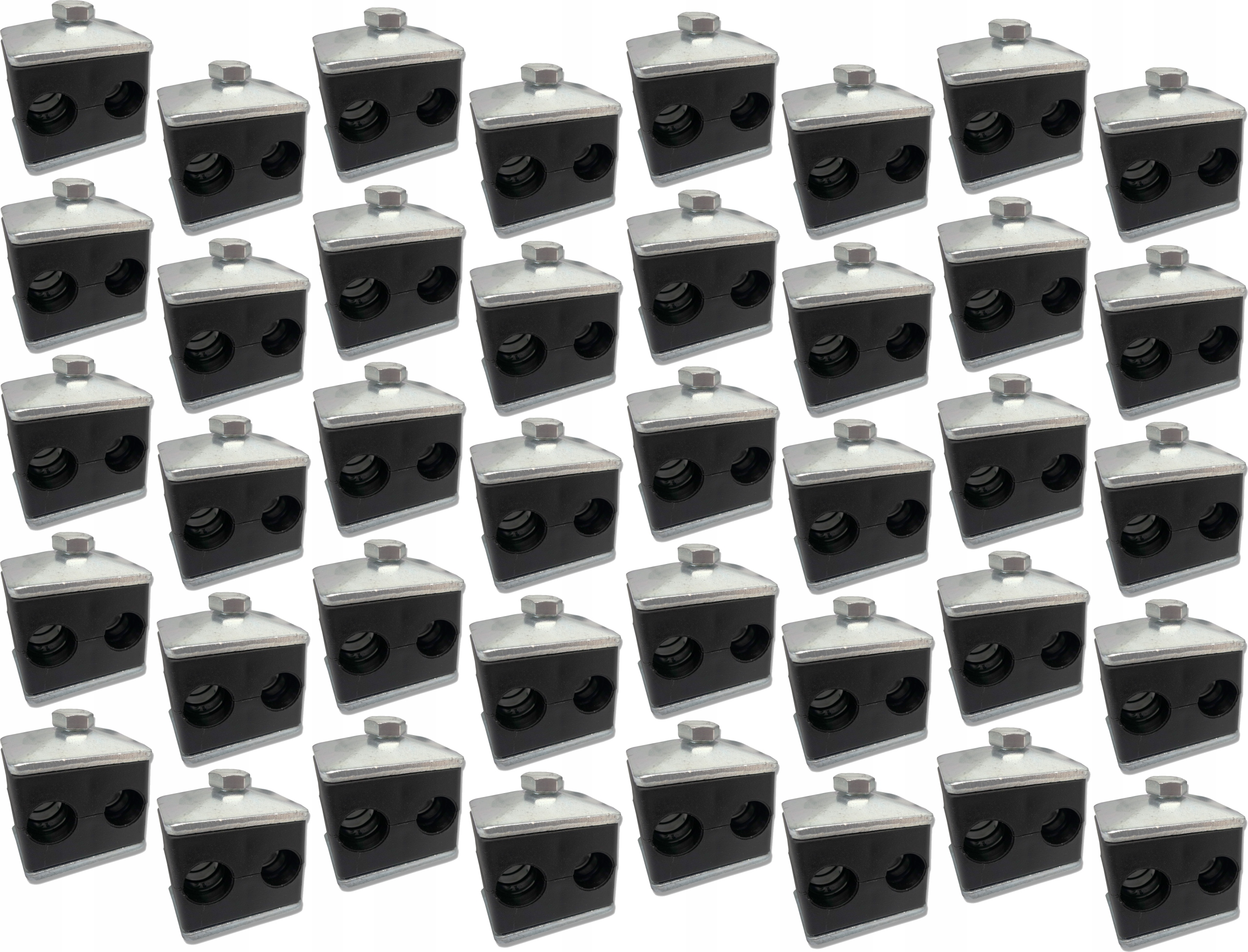 40 x Objímka 12 mm Pro Upevnění Hydraulických Hadic