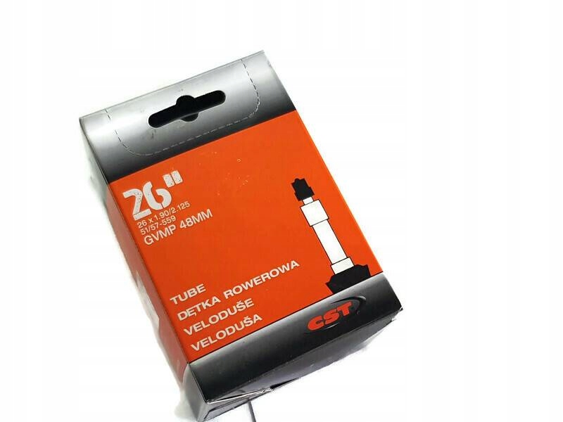 

Dętka rowerowa Cst 26 x 1.90 - 2.125 DV48 mm