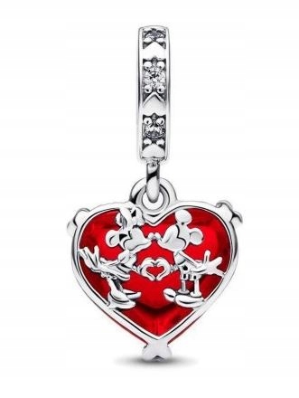 Stříbrný přívěsek Ag 925 Srdce Mickey Mouse IM0070624CH