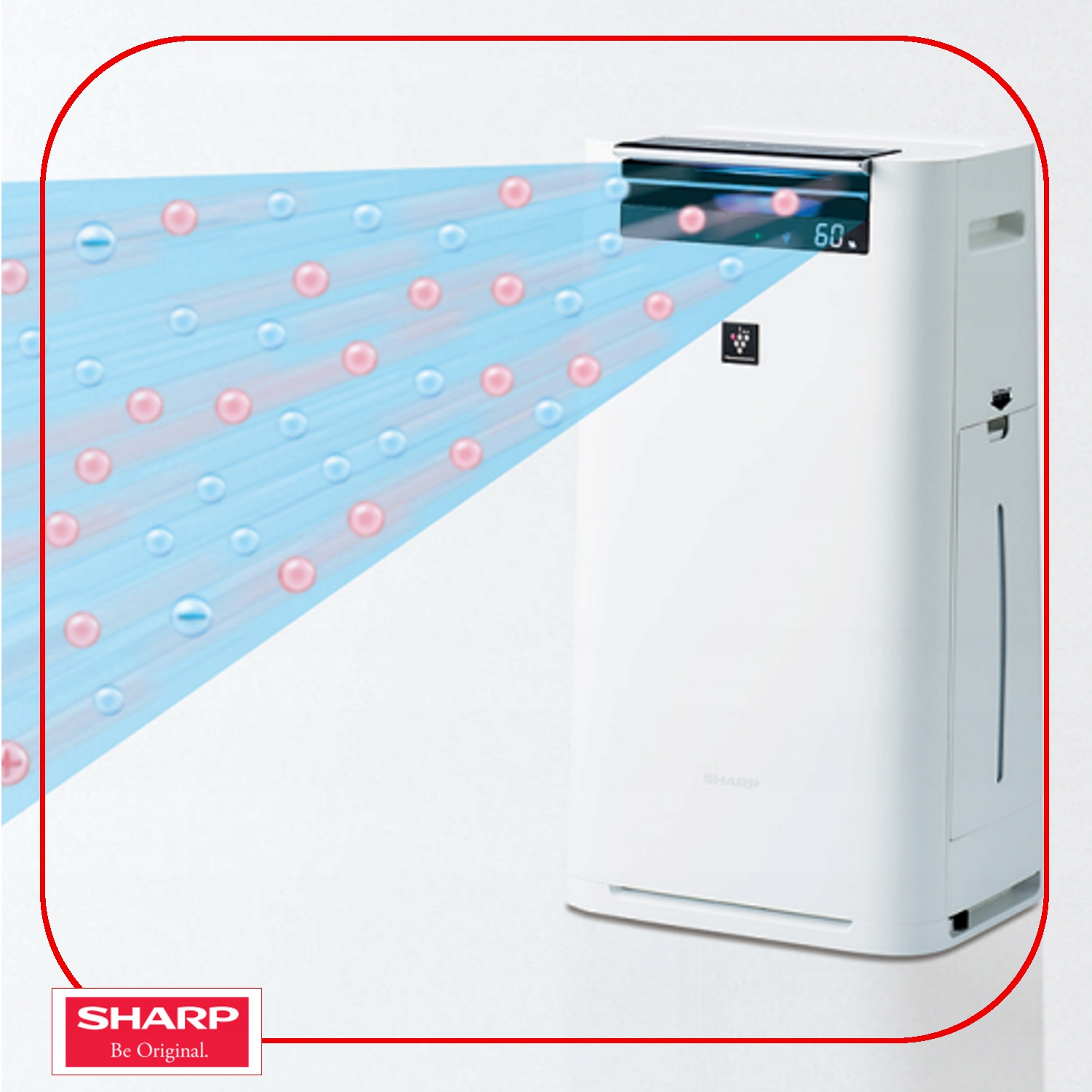 OCZYSZCZACZ POWIETRZA SHARP KC-G60EU-W NAWILŻACZ EWAPORACYJNY DLA ALERGIKÓW Model KC-G60EUW