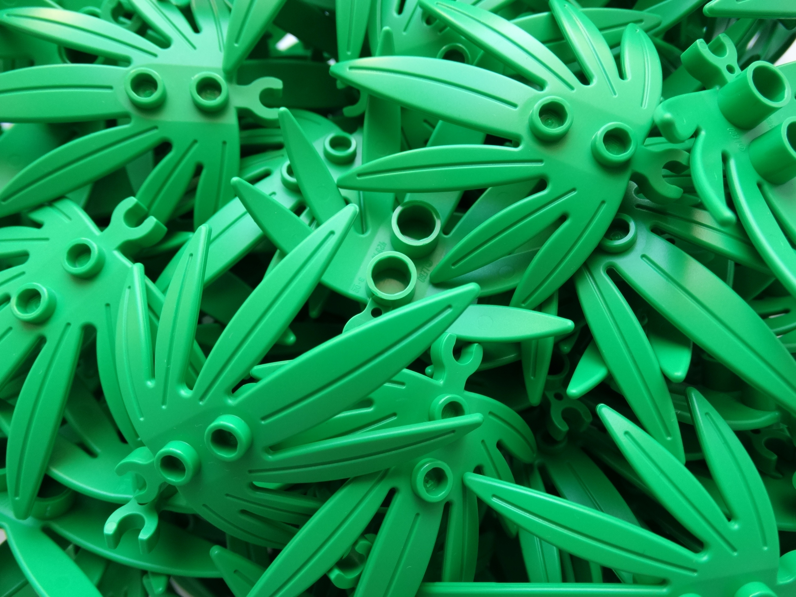 

Lego 10884 liść palma Bright Green 3 sztuki Nowe