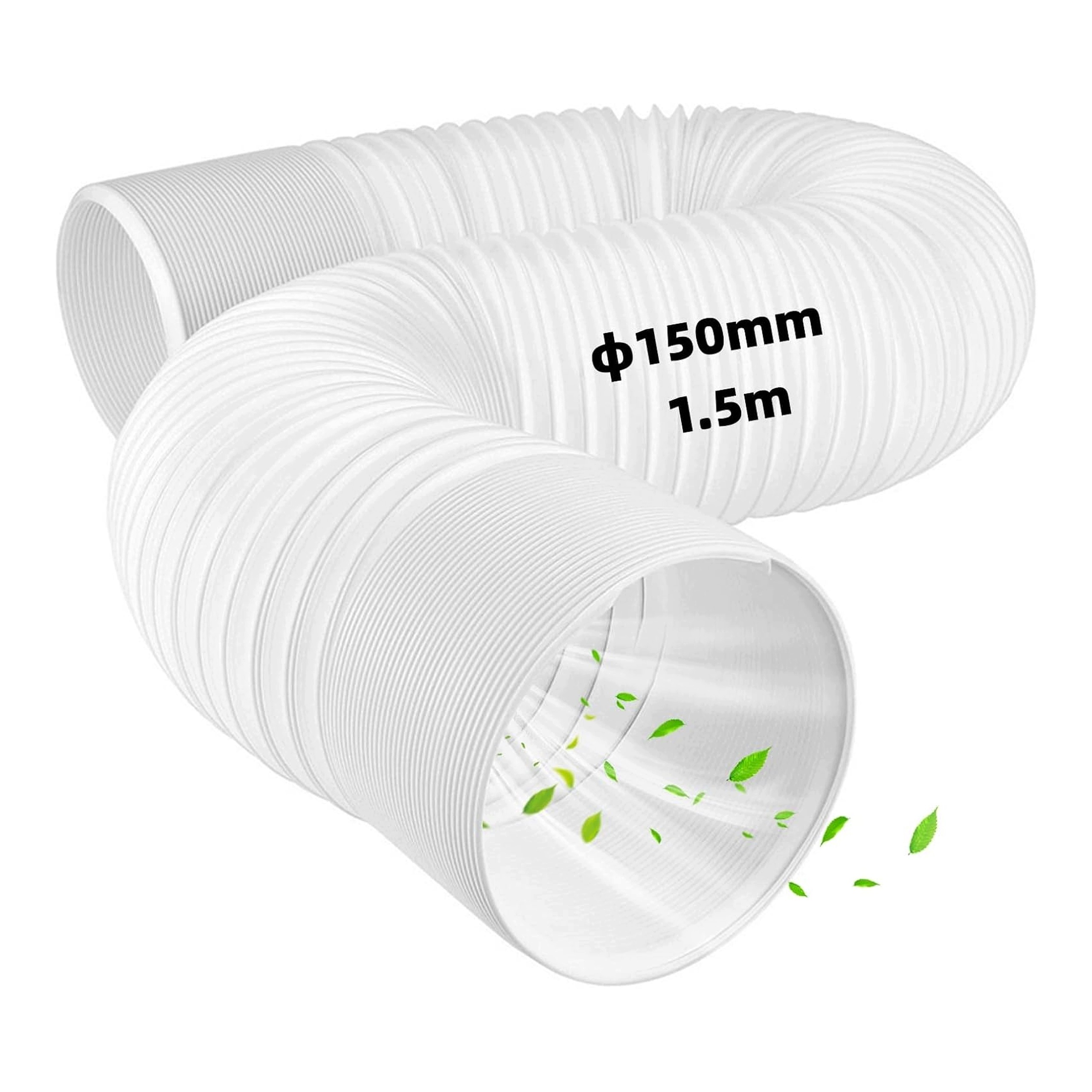Trubka pro mobilní klimatizační zařízení, výfuková 150 mm, 1,5 m, flexibilní