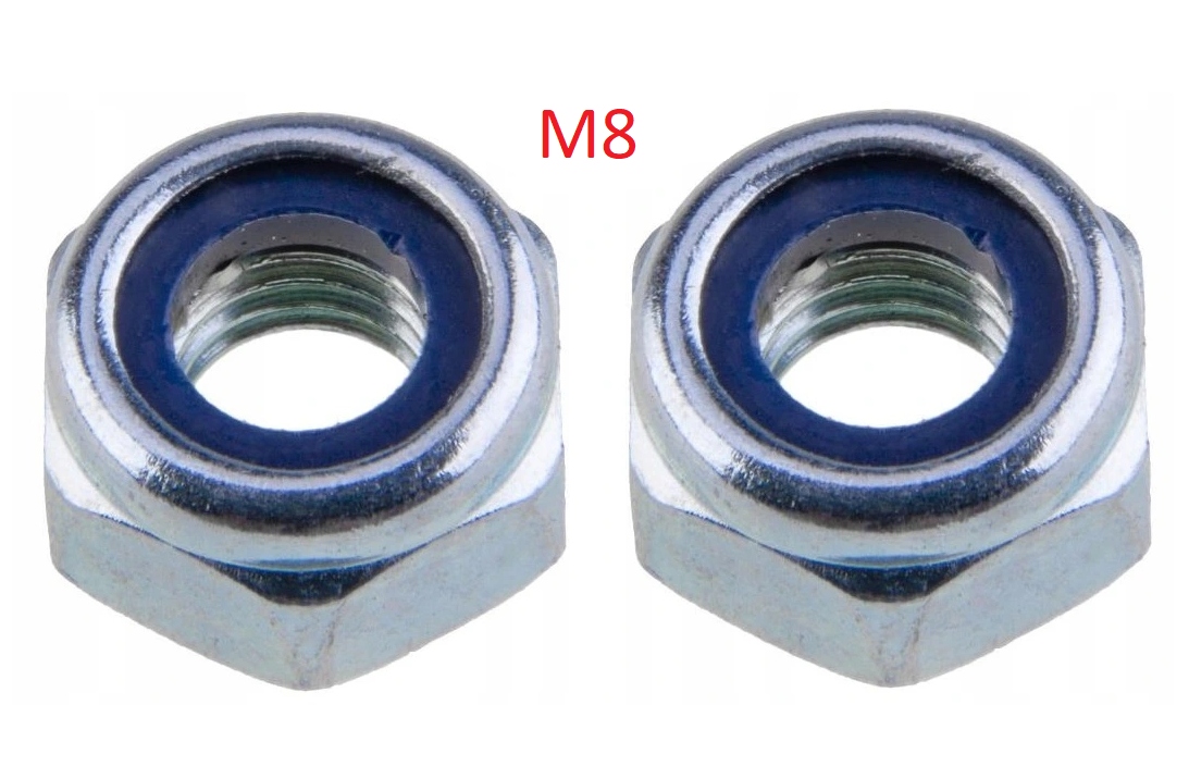 

2X Nakrętka Sworznia Samokontrująca Samohamowna M8