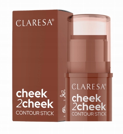 CLARESA BRONZER W SZTYFCIE CHEEK 2 CHEEK 01 NEUTRAL SAND