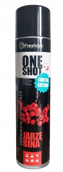 

One Shot Odświeżacz powietrza Jarzębina 600ml