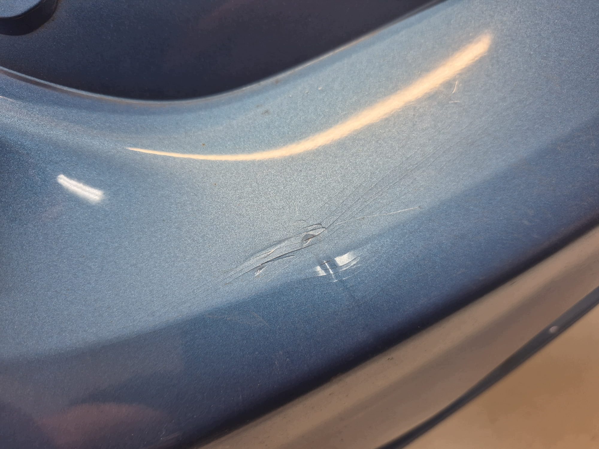 MITSUBISHI SPACE STAR II 2 LIFT 16-19 bumper rear part rear