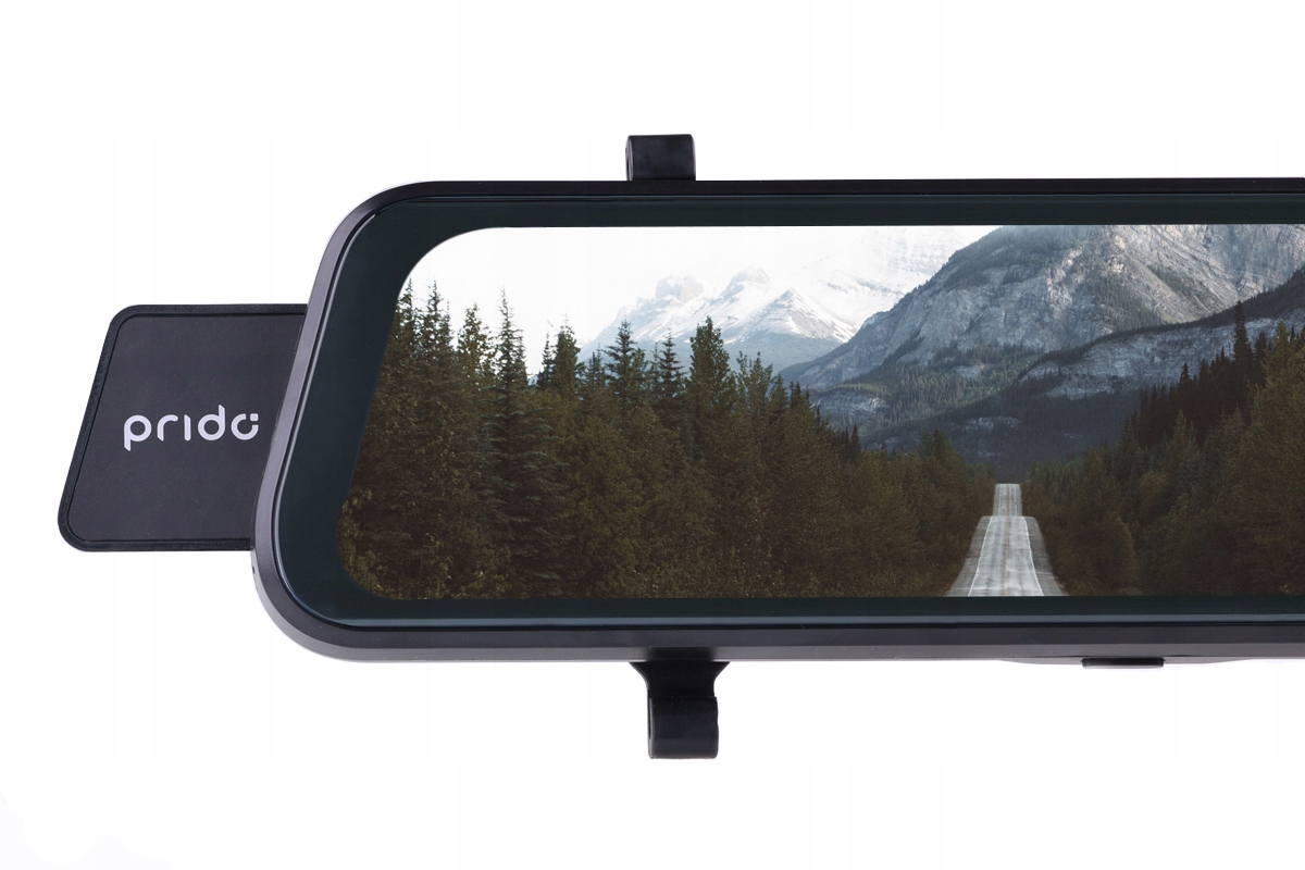 Kamera Rejestrator lusterko Prido X6 GPS +Cofania Model PRIDO X6