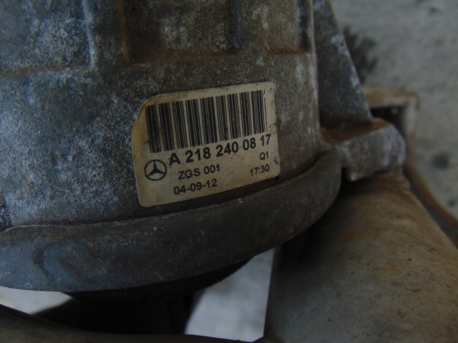 subframe axle beam front MERCEDES CLS W218 AMG 6.3 63