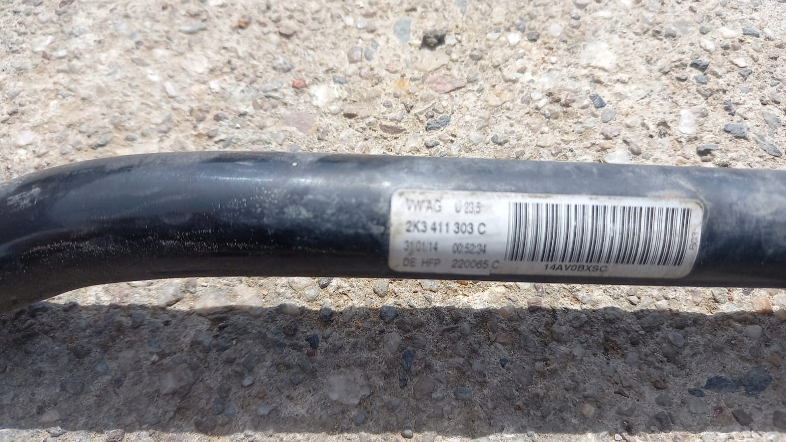 2K3411303C - Передний стабилизатор VW TOURAN и лифт 10-15R 2.0 TDI