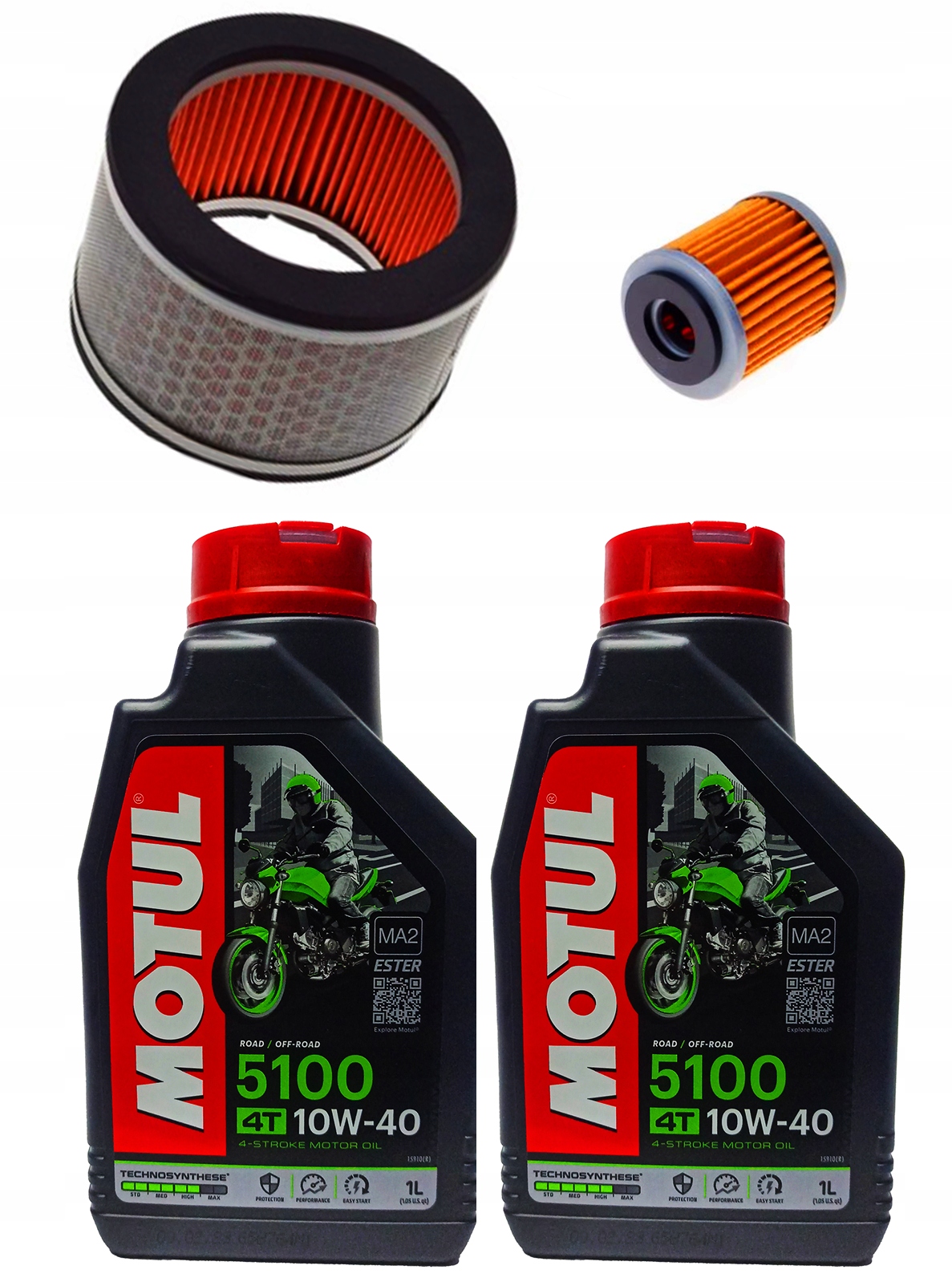 Olej Filtry Honda Shadow 125 VT125 Filtr Powietrza Shadow 125