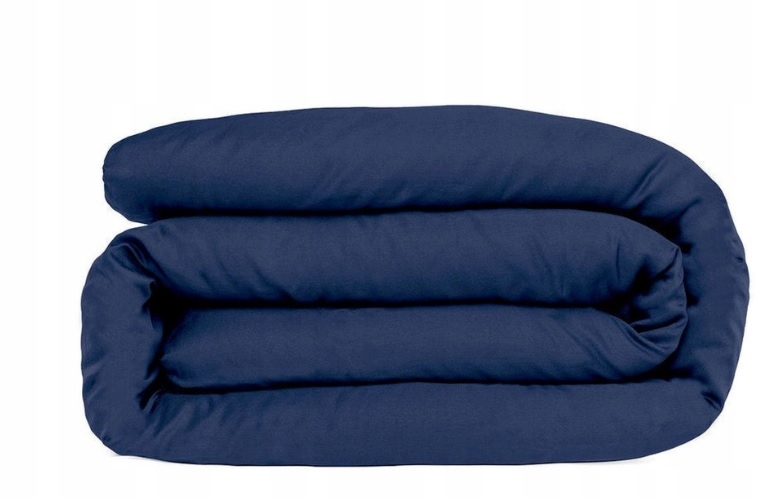 Obliečka na prikrývku 260x240 indigo bavlna saténová