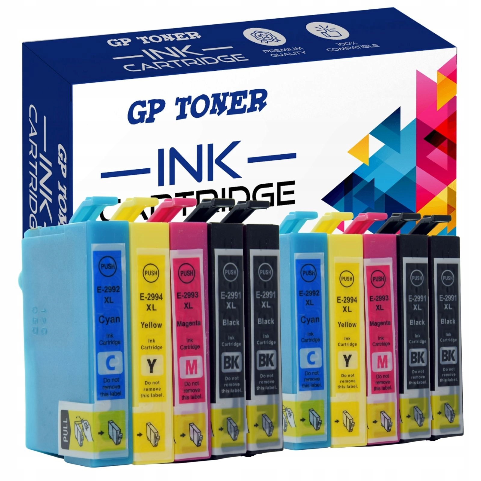 

10x Tusz do Epson XP235 XP245 XP332 XP342 XP435 XL
