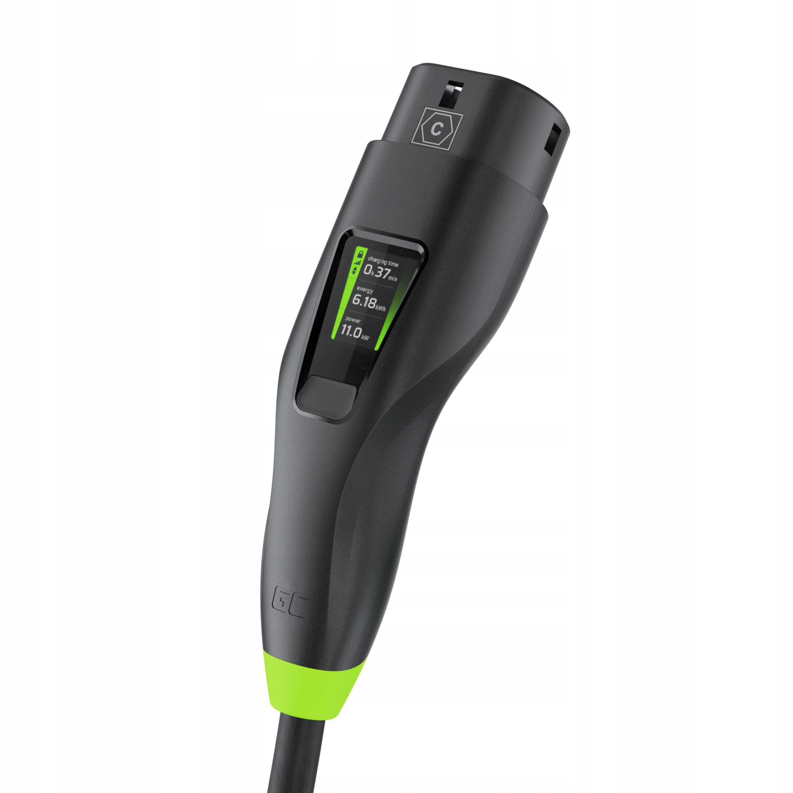 Green Cell GC Habu Ładowarka Mobilna EV 11kW 7m Typ 2 CEE 16A Wallbox 2w1 Rodzaj złącza Typ 2