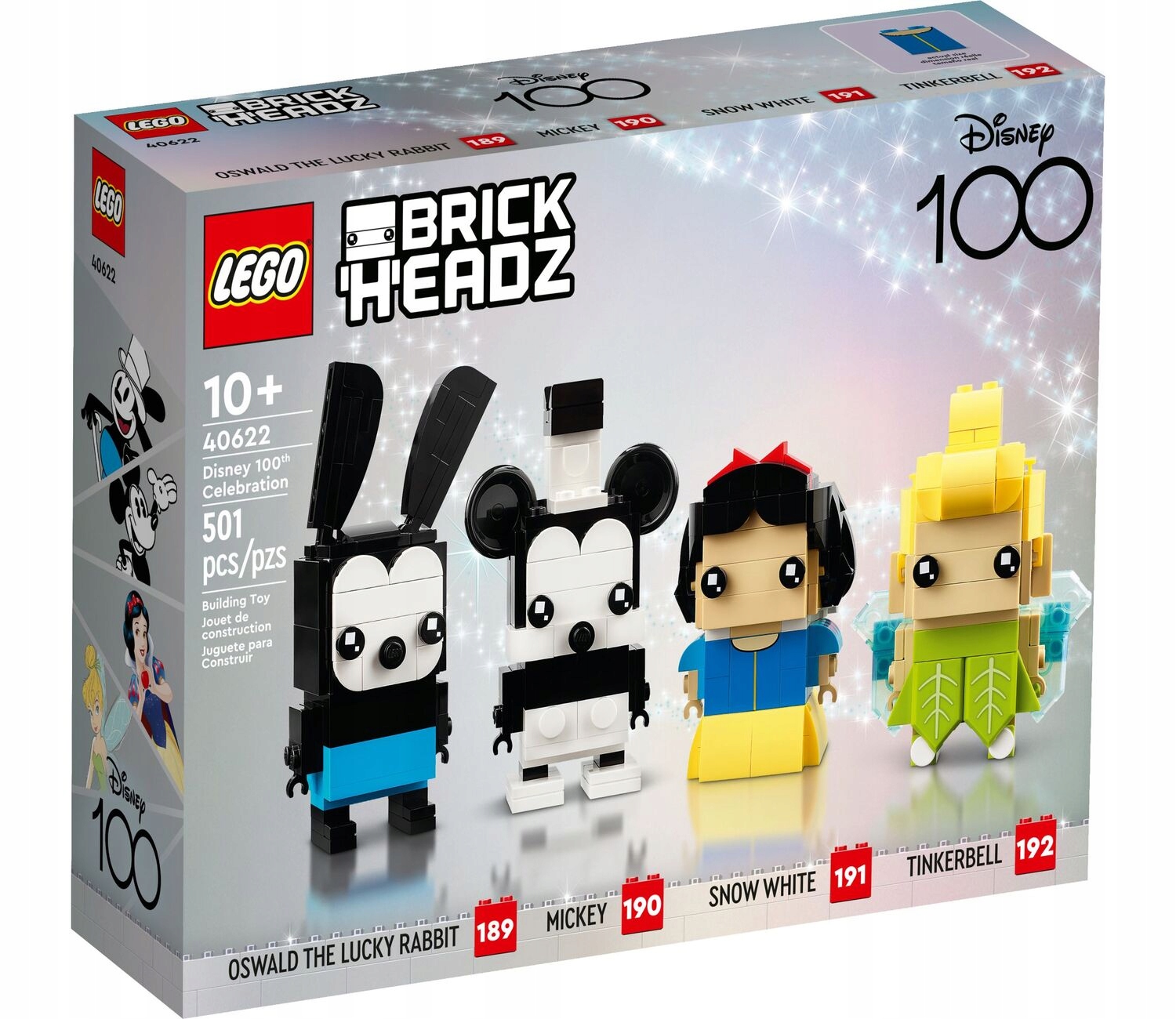 Lego 40622 BrickHeadz Disney – 100. narozeniny