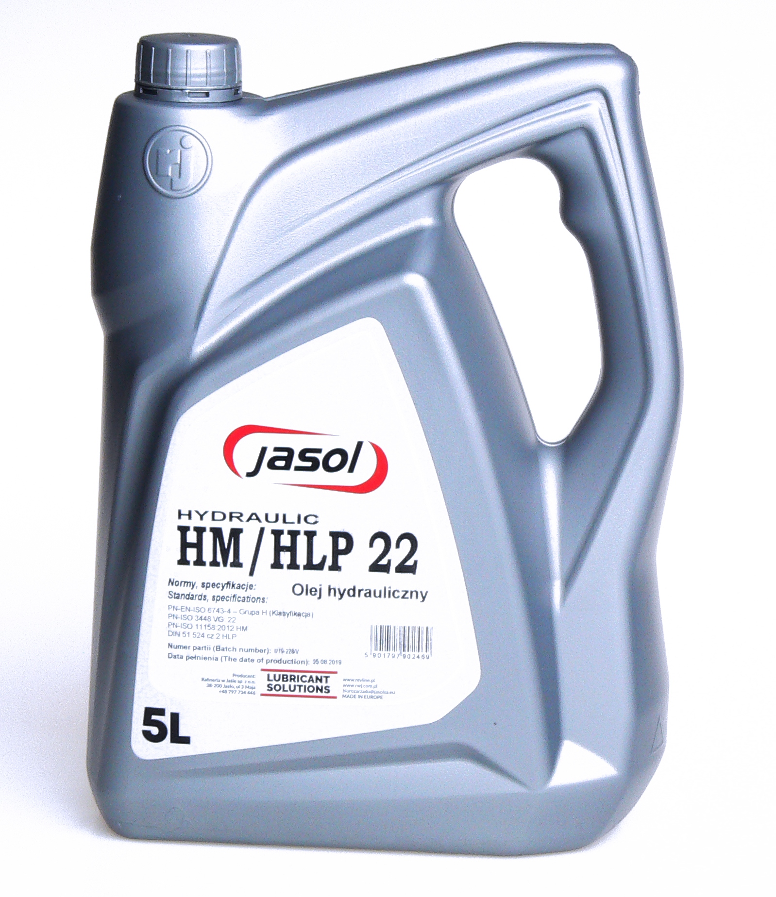 

Olej Hydrauliczny Jasol Hydraulic Hm/hlp 22 5L
