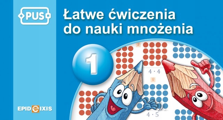 PUS. Łatwe ćwiczenia do nauki mnożenia 1