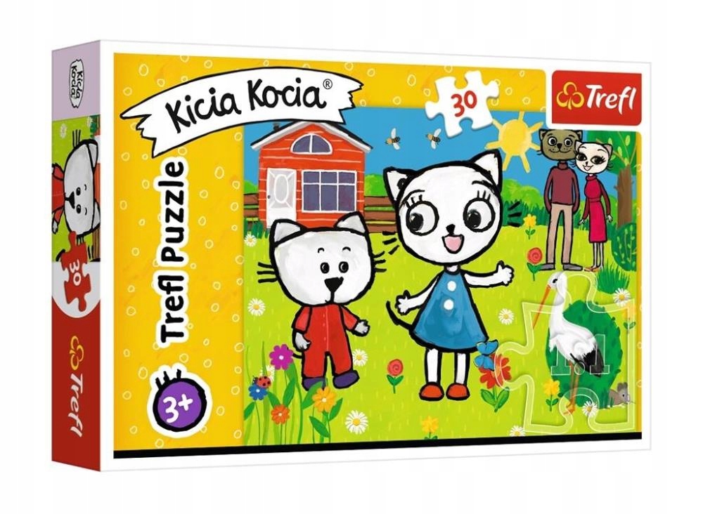 

Puzzle 30 Przygody Kici Koci Trefl, Trefl