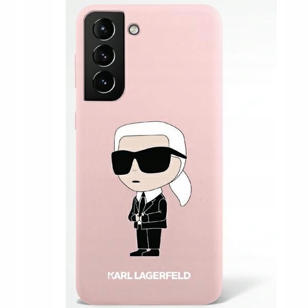 Karl Lagerfeld Silicone Nft Ikonik Pouzdro pro Samsung Galaxy S23 (růžové)