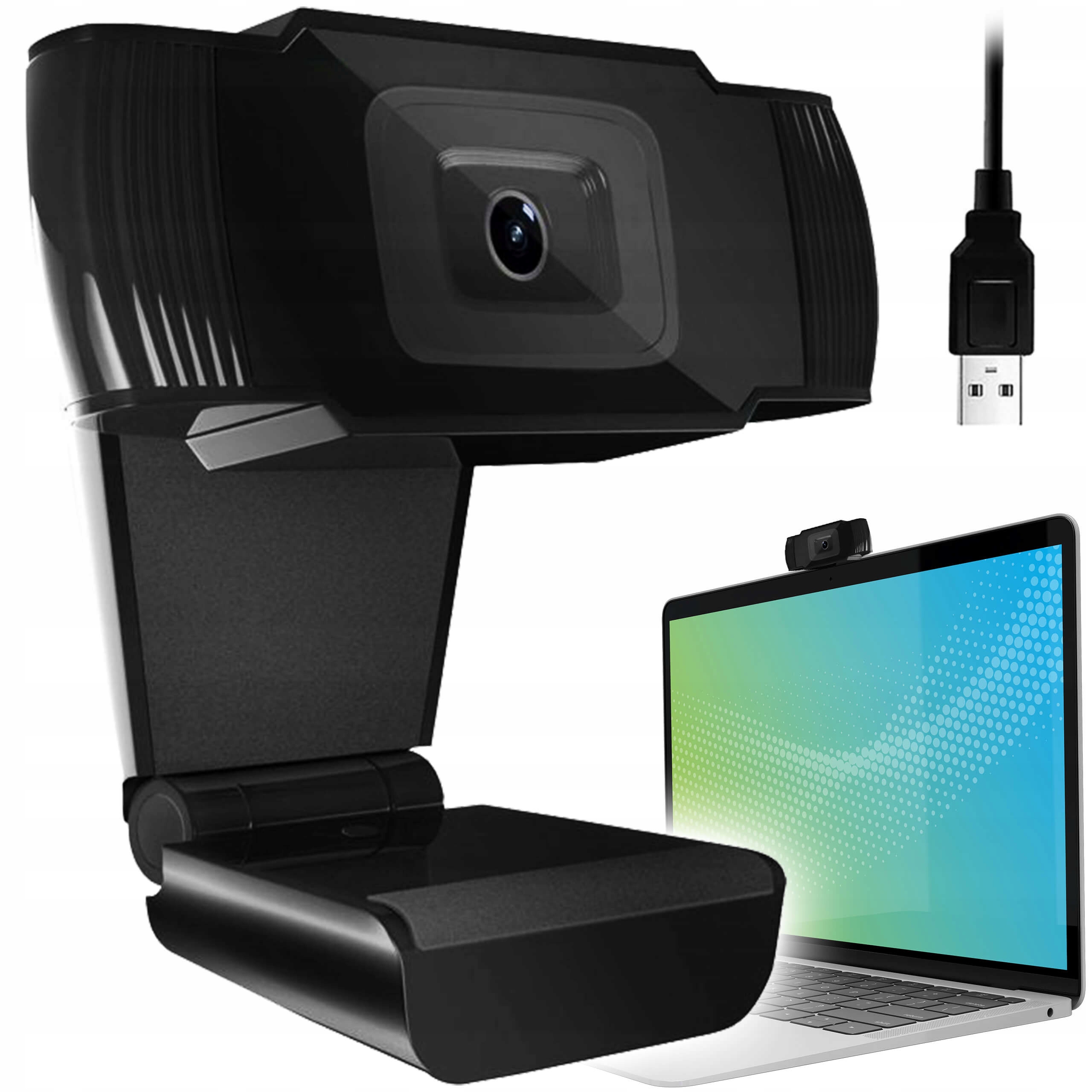 KAMERA INTERNETOWA KAMERKA USB FULL HD MIKROFON