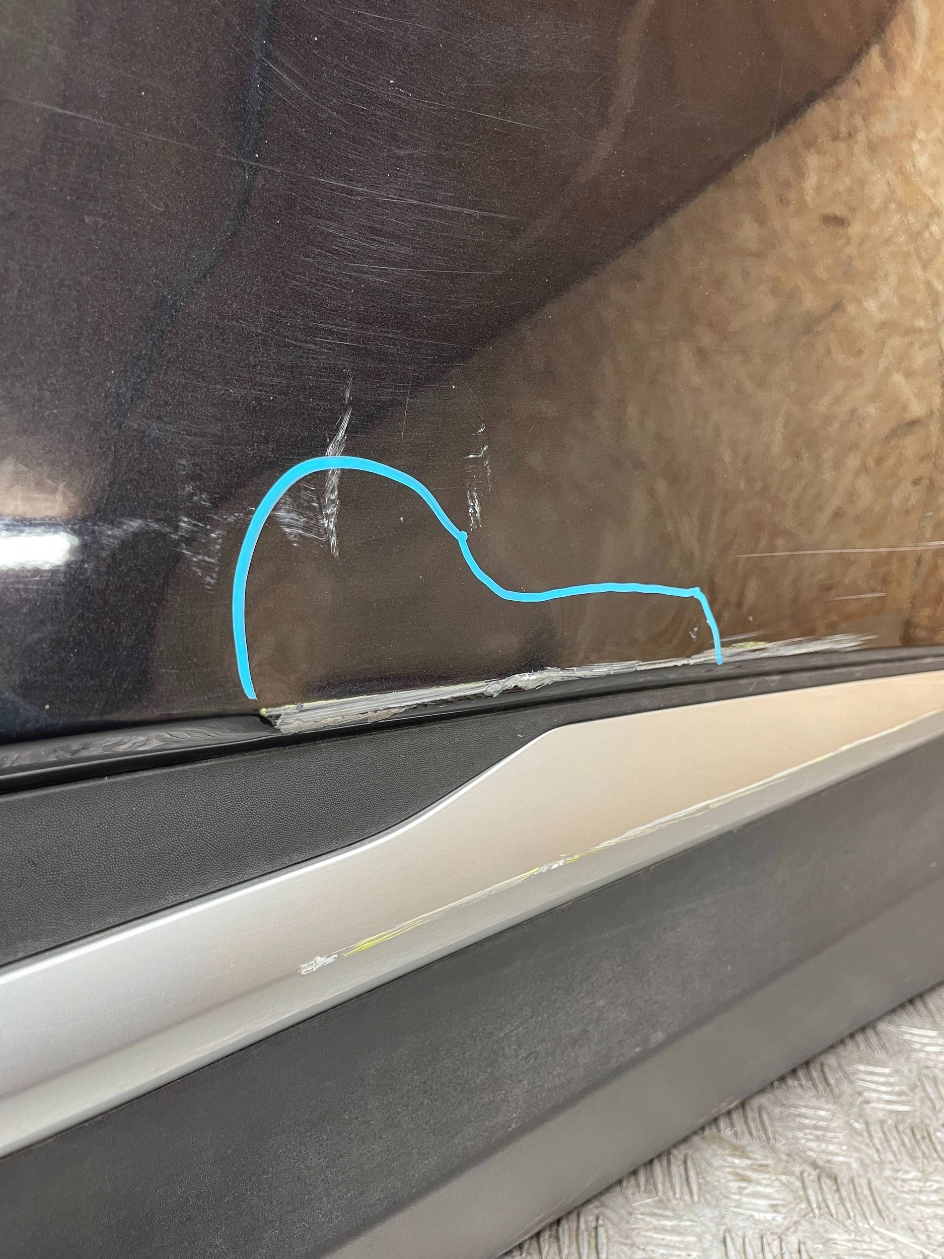 Tür heck hinten links KIA SPORTAGE V 5 21