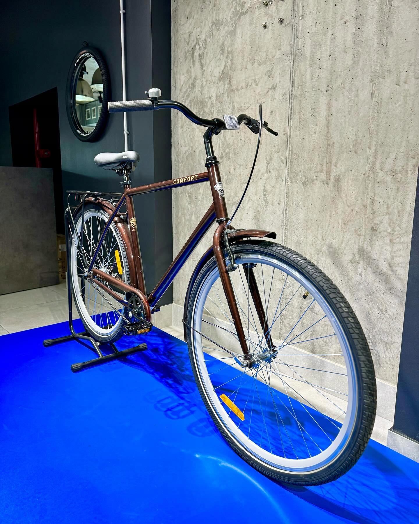 Rower miejski Velotrade COMFORT MALE rama 22 cale koło 28 " brązowy Płeć mężczyzna