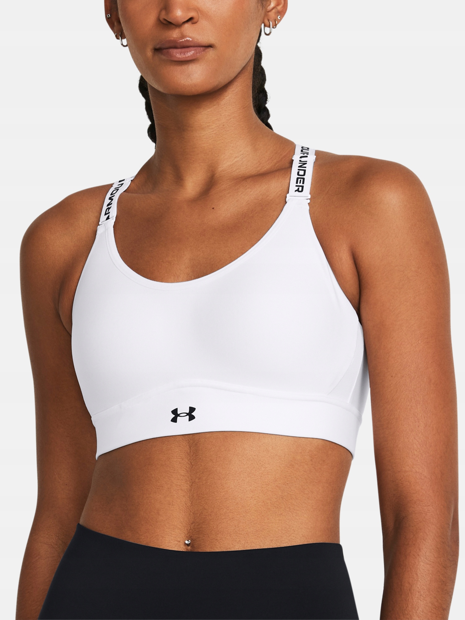 Dámská podprsenka Under Armour Ua Infinity Mid 2.0 Bra-WHT