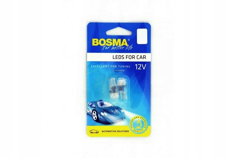 

Bosma Żarówki Led W5W 12V 3XLED T10 Białe 2SZT