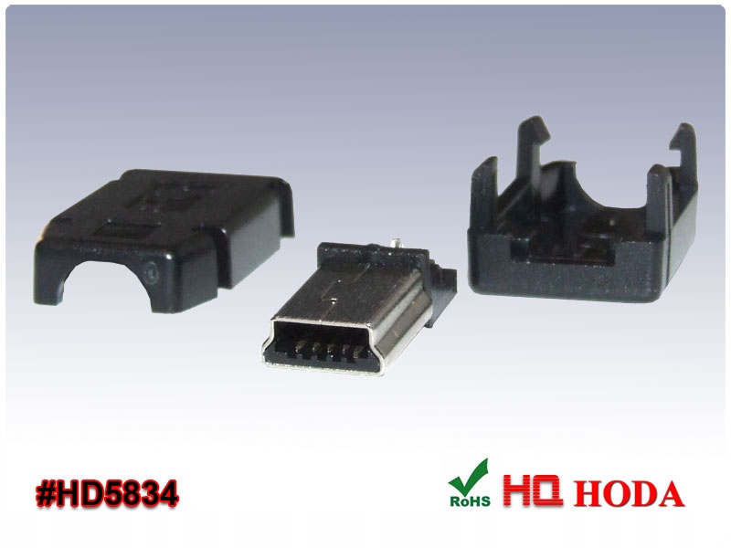 Wtyk mini USB typ C 5p Kod producenta #HD5834