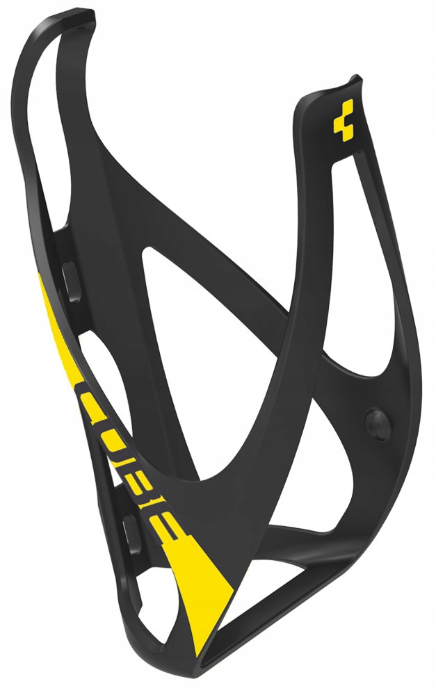 Koszyk na bidon Cube Hpp czarno-żółty matowy