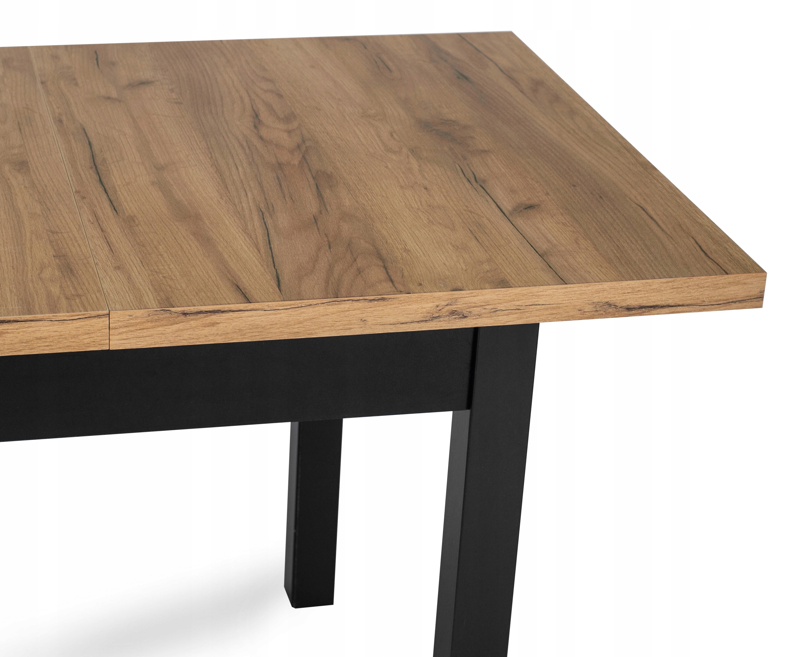 Stół Rozkładany Do Jadalni Salonu Kuchenny Loft Dąb Craft 120-160 SKUBI Kolor blatu dąb craft