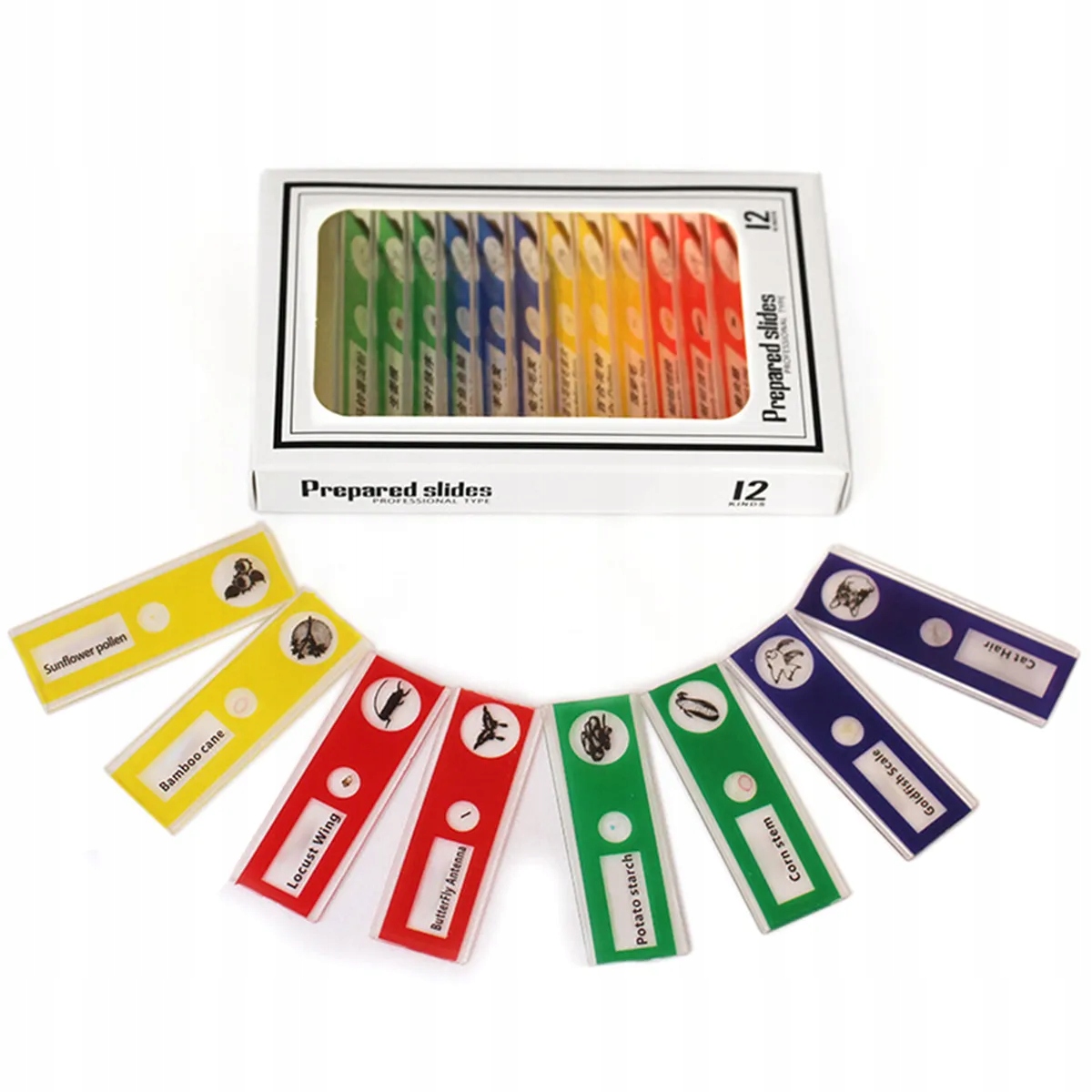 MIKROSKOP PRZENOŚNY LED zabawka EDUKACYJNA dla dzieci PREZENT Materiał plastik