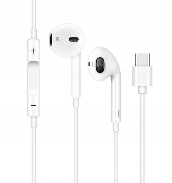 SŁUCHAWKI douszne USB TYP C do HUAWEI P30 PRO