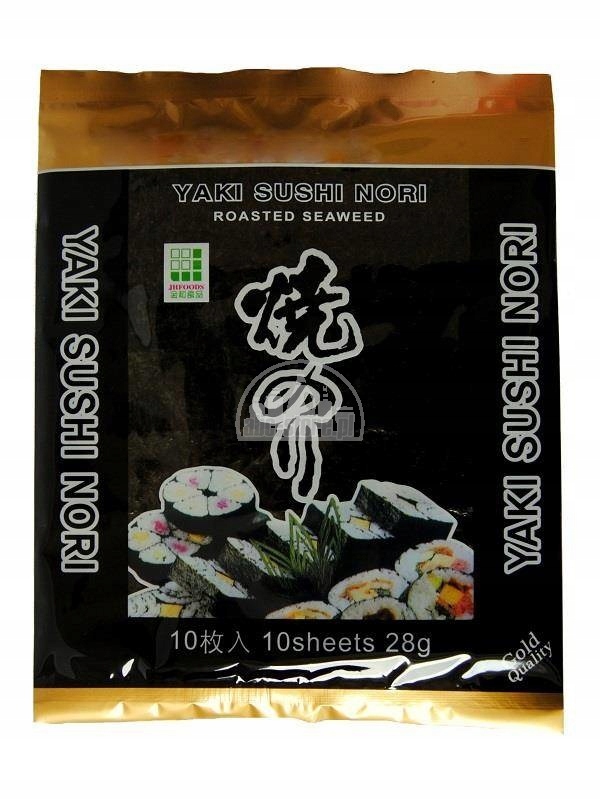 

Yaki Sushi Nori 10 Listków Gold X2,5G