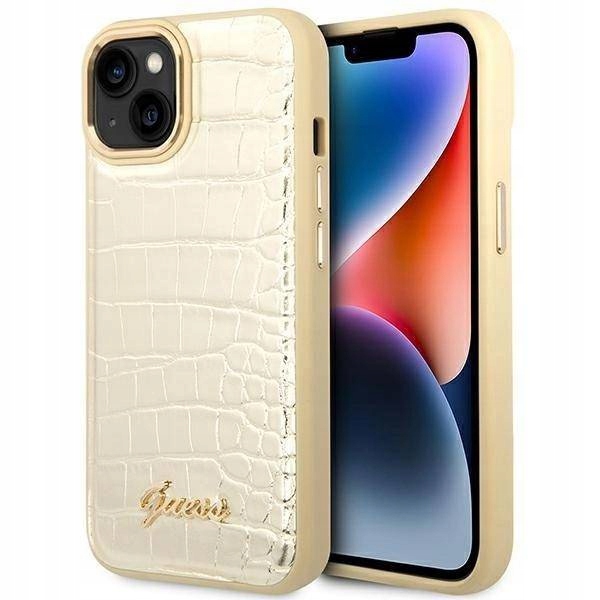 Guess Pouzdro GUHCP14MHGCRHD pro iPhone 14 Plus 6,7", zlaté