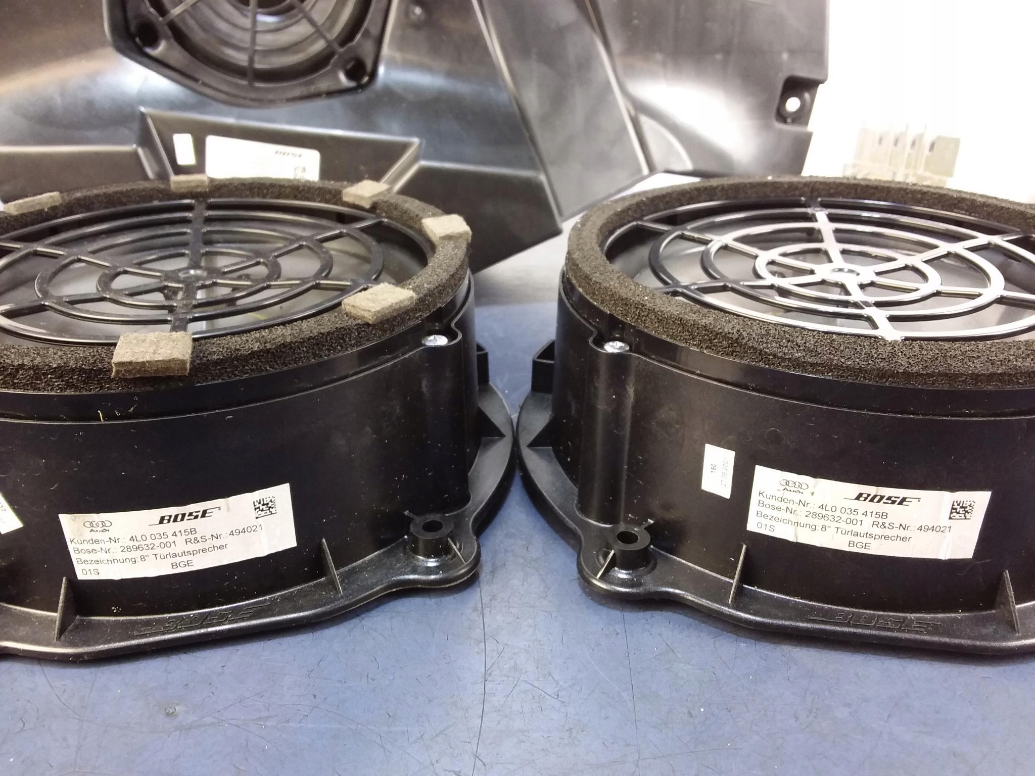 Audi tt mk2 bose sound on sale system