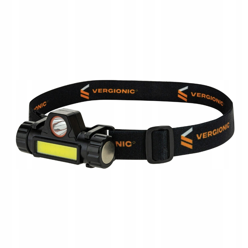 LATARKA CZOŁOWA Z MAGNESEM NA USB LED VERGIONIC