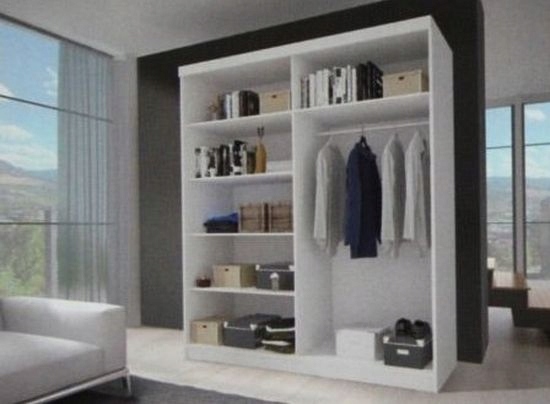 Szafa przesuwna MULTI 36 szer. 233 cm (ID). Szerokość mebla 233 cm