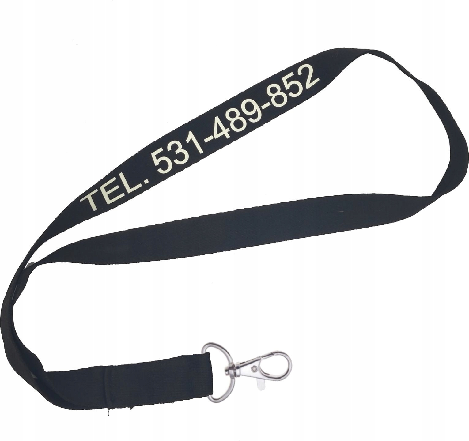 SMYCZ NA KLUCZE Z NAPISEM ŚWIECĄCYM W CIEMNOŚCI