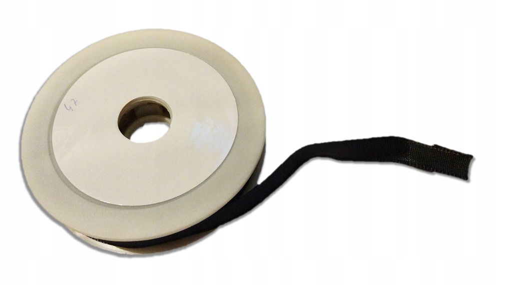 

080 Wstążka Tasiemka Szyfonowa Drucik 10MM/25METRÓ