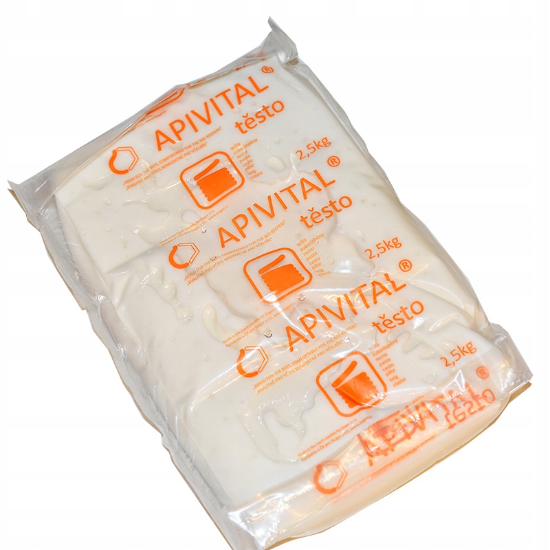 

Apivital 2,5kg ciasto pokarm dla pszczół cukrowe