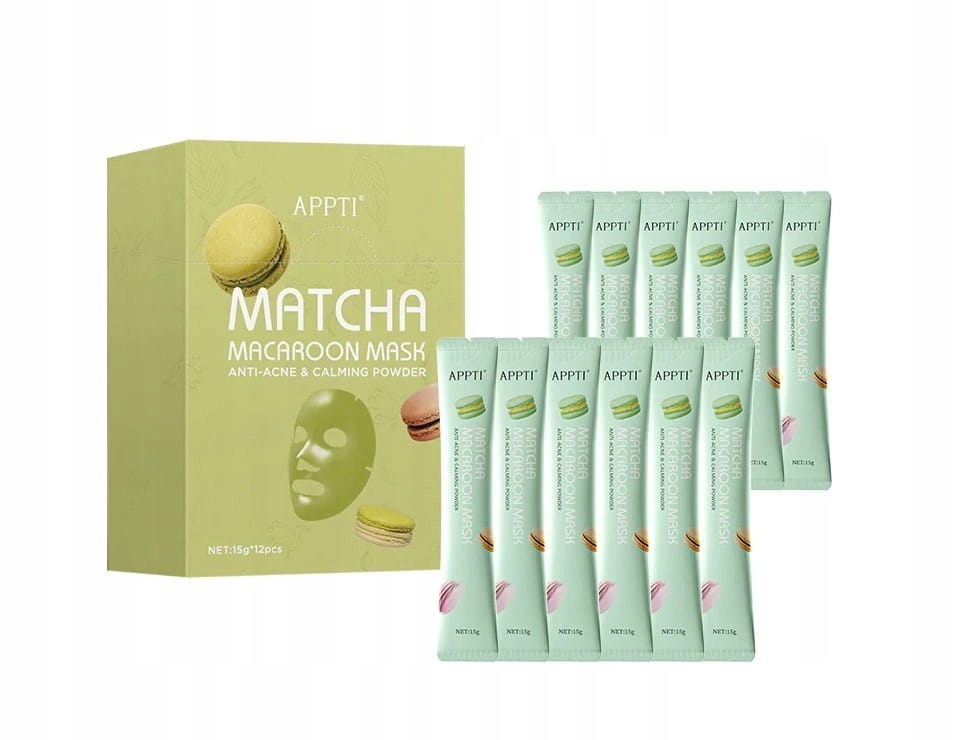 

Maska Matcha na trądzik łagodzi podrażnienia 1x15g