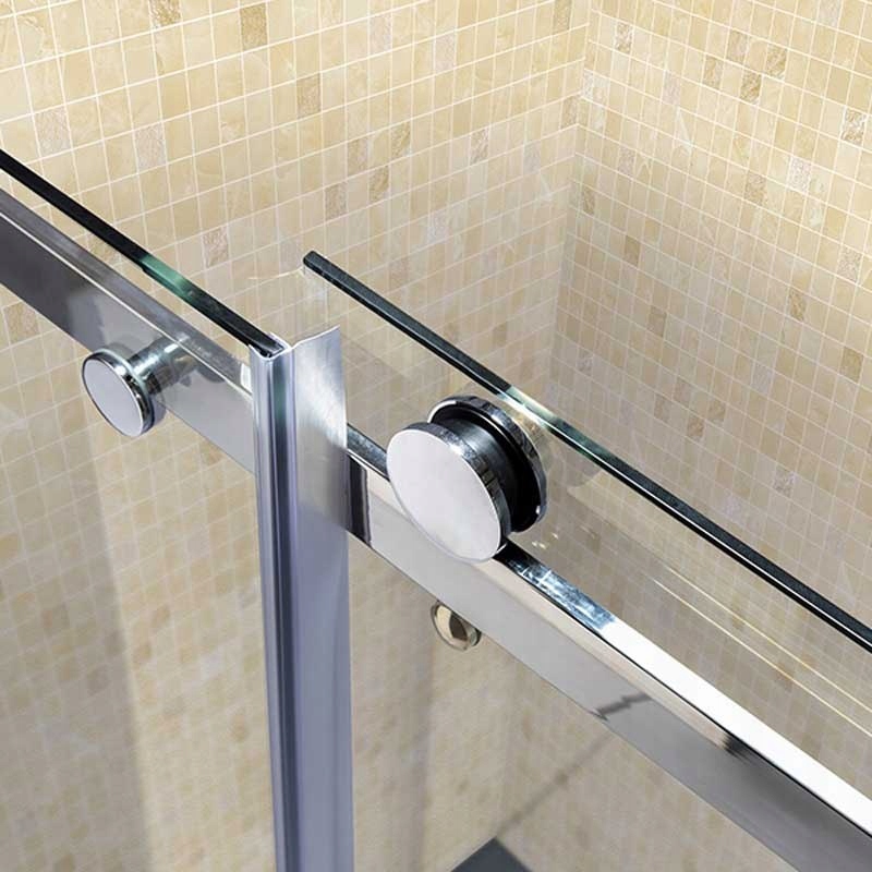 KABINA PRYSZNICOWA PROSTOKĄTNA KZ203C CHROM 120x80 CM Typ bez brodzika