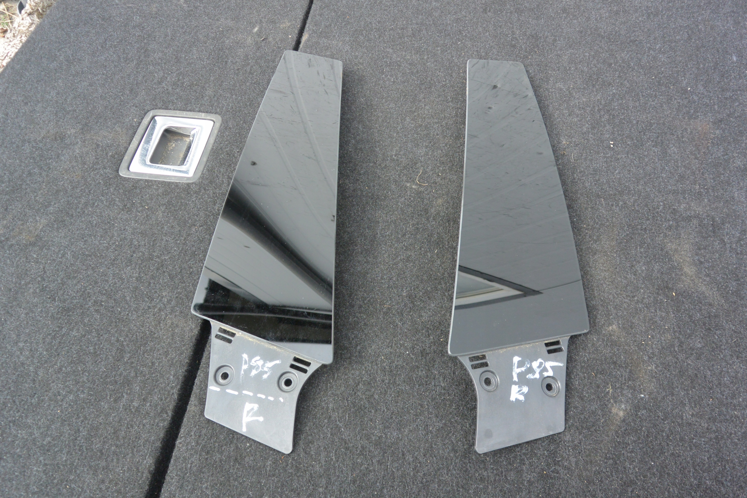 cover SLUPKA SZKLANA right left TESLA MODEL S