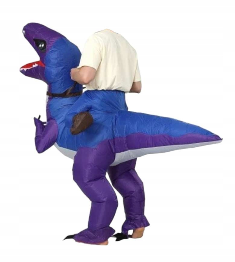 Nafukovací Dinosaurus Vel. Kostým T-Rexe, jedna velikost, unisex 03