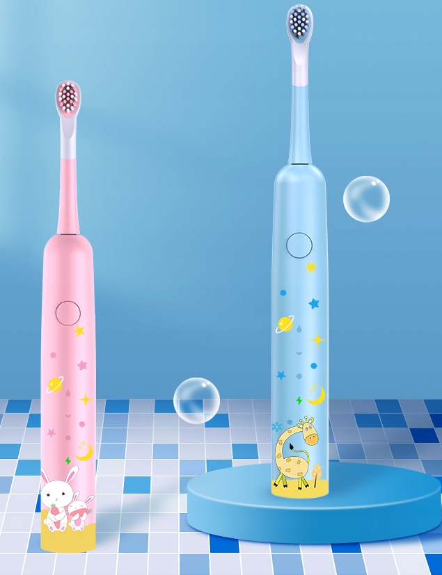 SZCZOTECZKA SONICZNA ELEKTRYCZNA DLA DZIECI DO ZĘBÓW RÓŻOWA HEELLY Kod producenta Szczoteczka dla dzieci premium R
