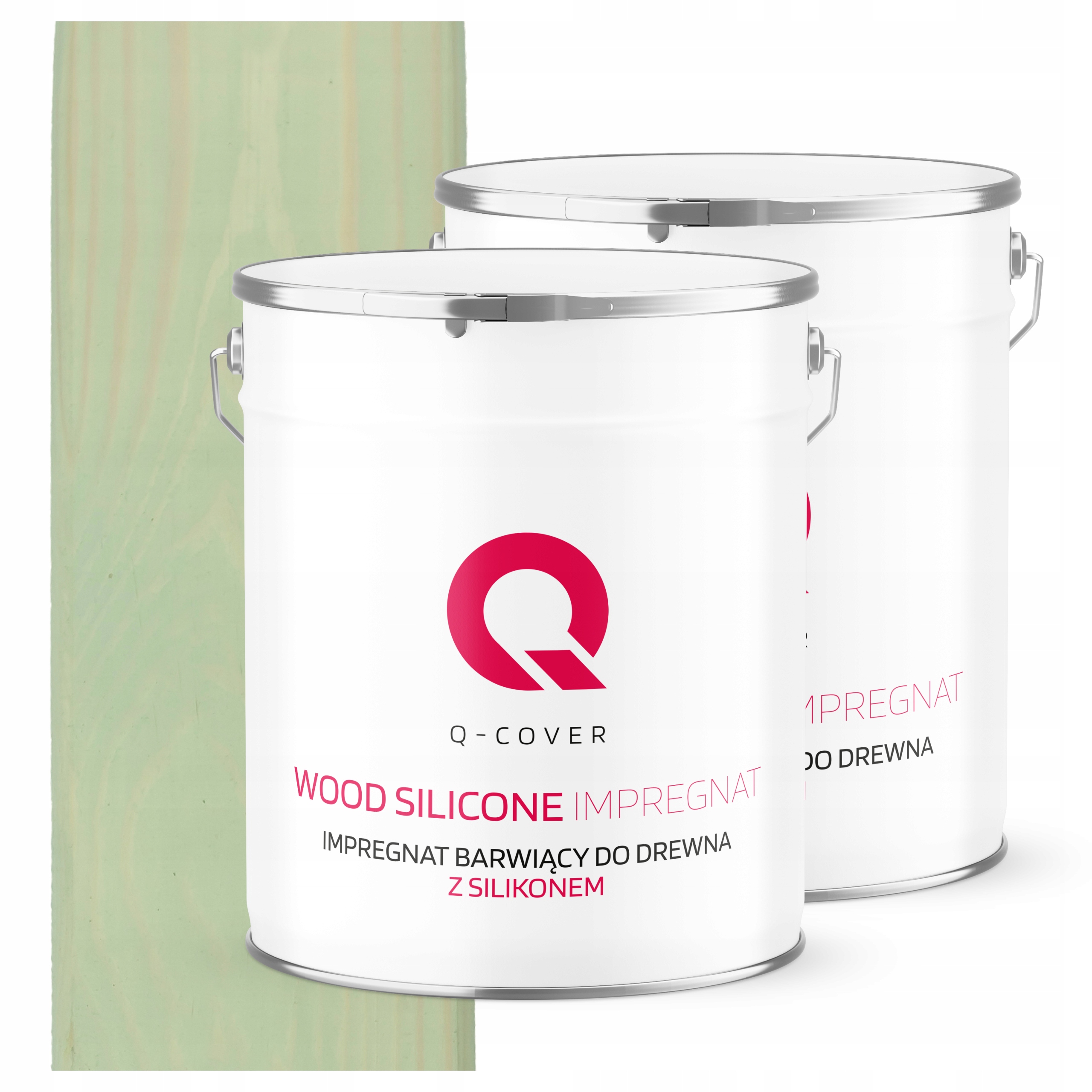 Impregnace Na Dřevo Extra Barva Se Silikonem Chránící Barvy Trvanlivá Olivová 5L